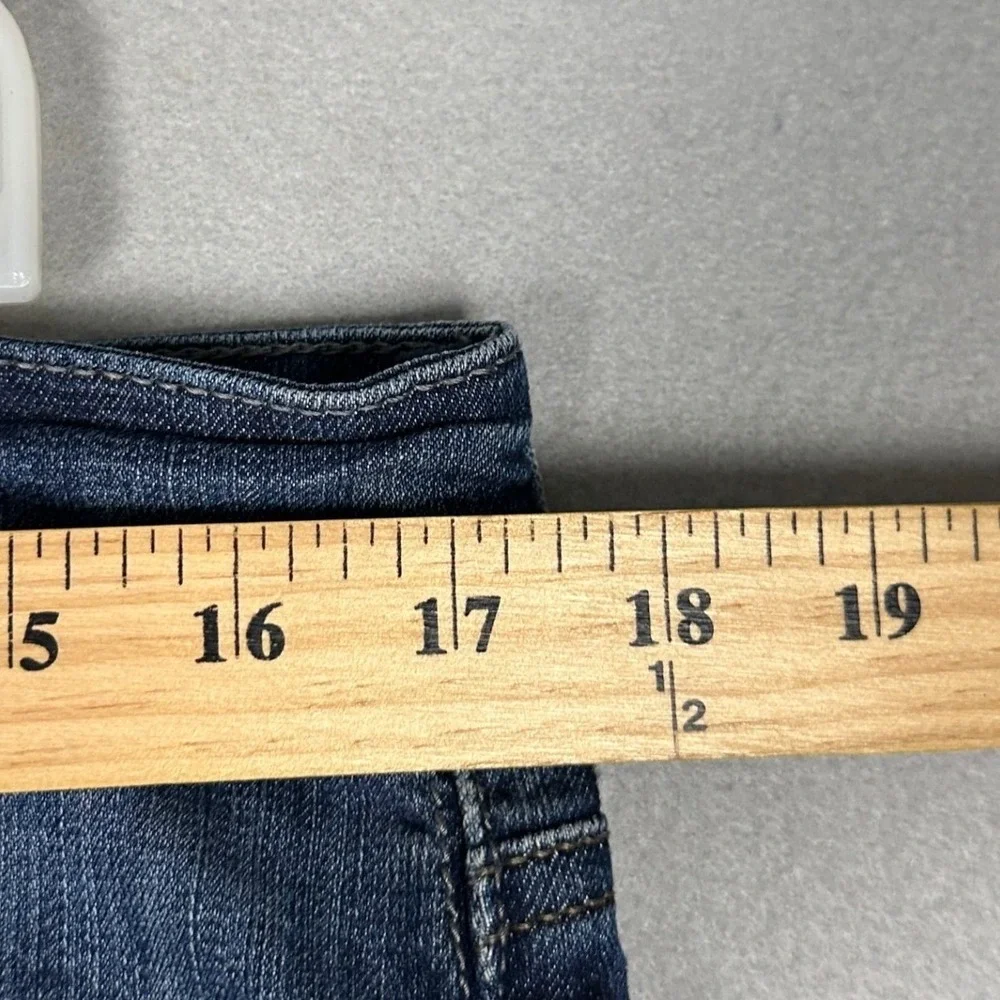 Mavi Jake Jeans Mens 34X32 Blue Slim Leg Regular Rise Tapered Fit Stretch Denim